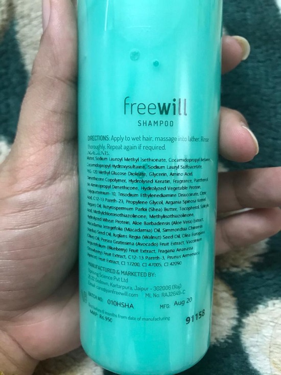 Free Will Personalized Hair Care Kit Review