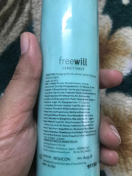 Free Will Personalized Hair Care Kit Review